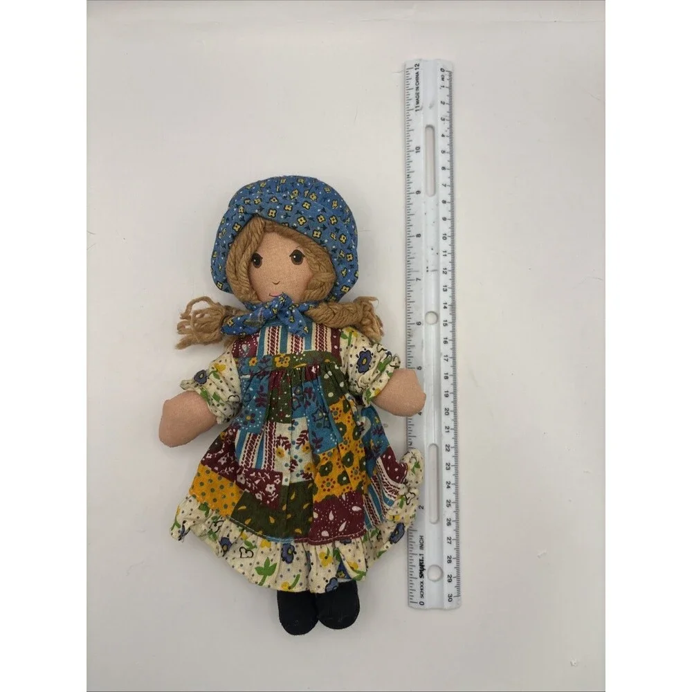 Holly Hobbie Doll Fabric Vintage 1970's Knickerbocker Rag 9